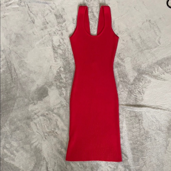 Red Mini Dress - Picture 2 of 3